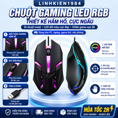 Chuột Không Dây X8 LED RGB AUTO Cực Đẹp Pin Sạc Dùng Cực Trâu Chuột Chơi Game Không Dây Chỉnh Được DPI Lên Đến 2400 Tương Thích Với Windows MacOS Tivi - XSmart
