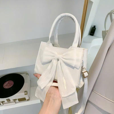 Túi Xách Nữ Nơ Lụa Xách Tay Đéo Chéo Dễ Thương Thời Trang Nữ