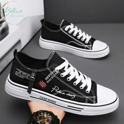 Chao Shoes G3005 Men's Sneakers Made of Canvas Fabric, Korean Style, Easy to Coordinate