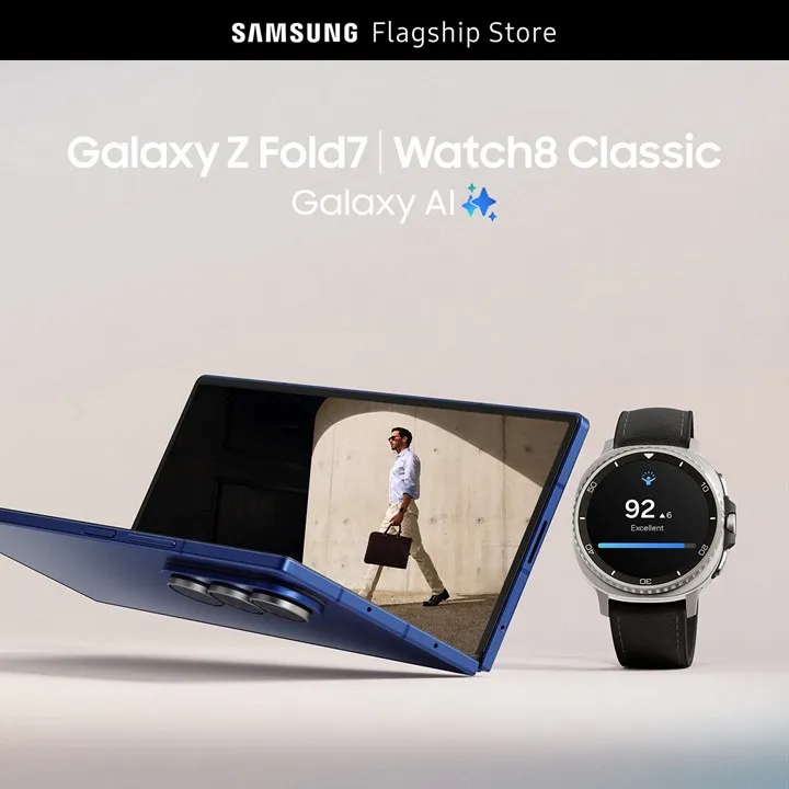 Điện thoại Samsung Galaxy Z Fold7 (256GB | 512GB), Điện thoại AI, Camera 200MP, Màn hình 8.0" tối ưu đa nhiệm, Mỏng nhẹ nhất