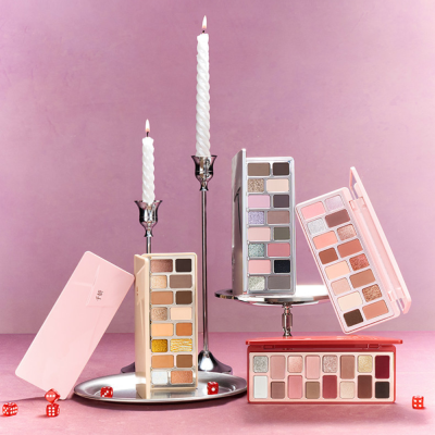 Sea Jjt Dikalu Rose Style Eyeshadow Palette 12 Shades for Natural Everyday Makeup